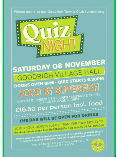 Goodrich Tennis Club Quiz