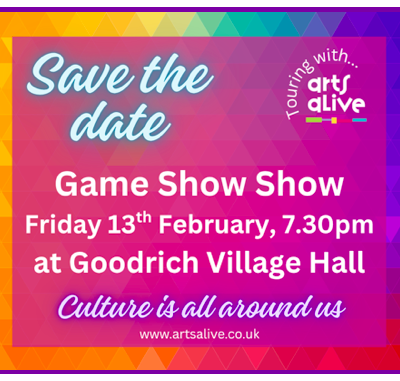The Game Show Show – live performance * SAVE THE DATE * (More details coming soon).